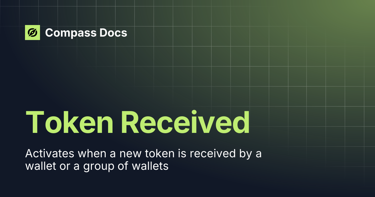 Token Received | Compass Docs